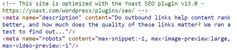 Make Google Show Your Meta Description Using Data Nosnippet