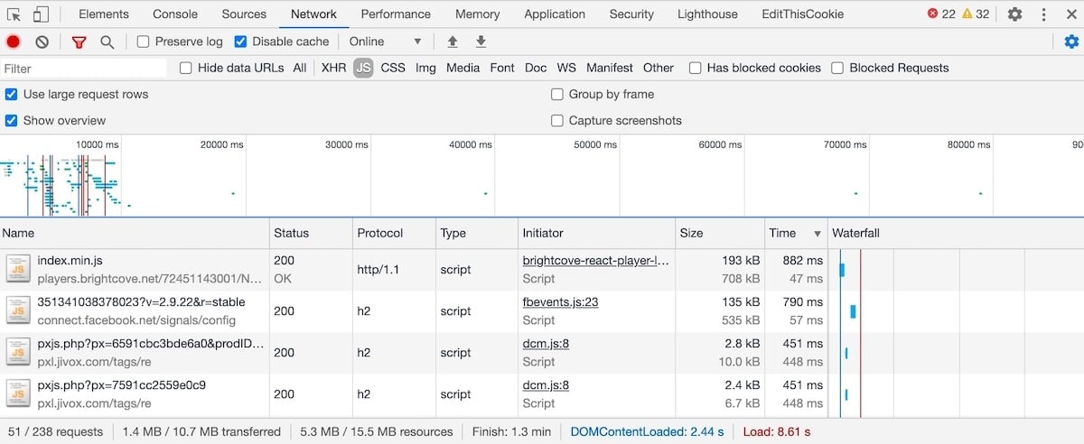 Chrome DevTools