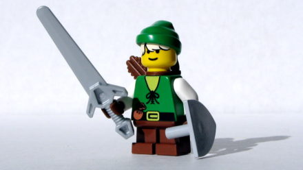 Link, but Lego